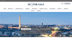 Desktop Screenshot of dchomesforsale.com